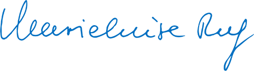 Unterschrift Marieluise Ruf